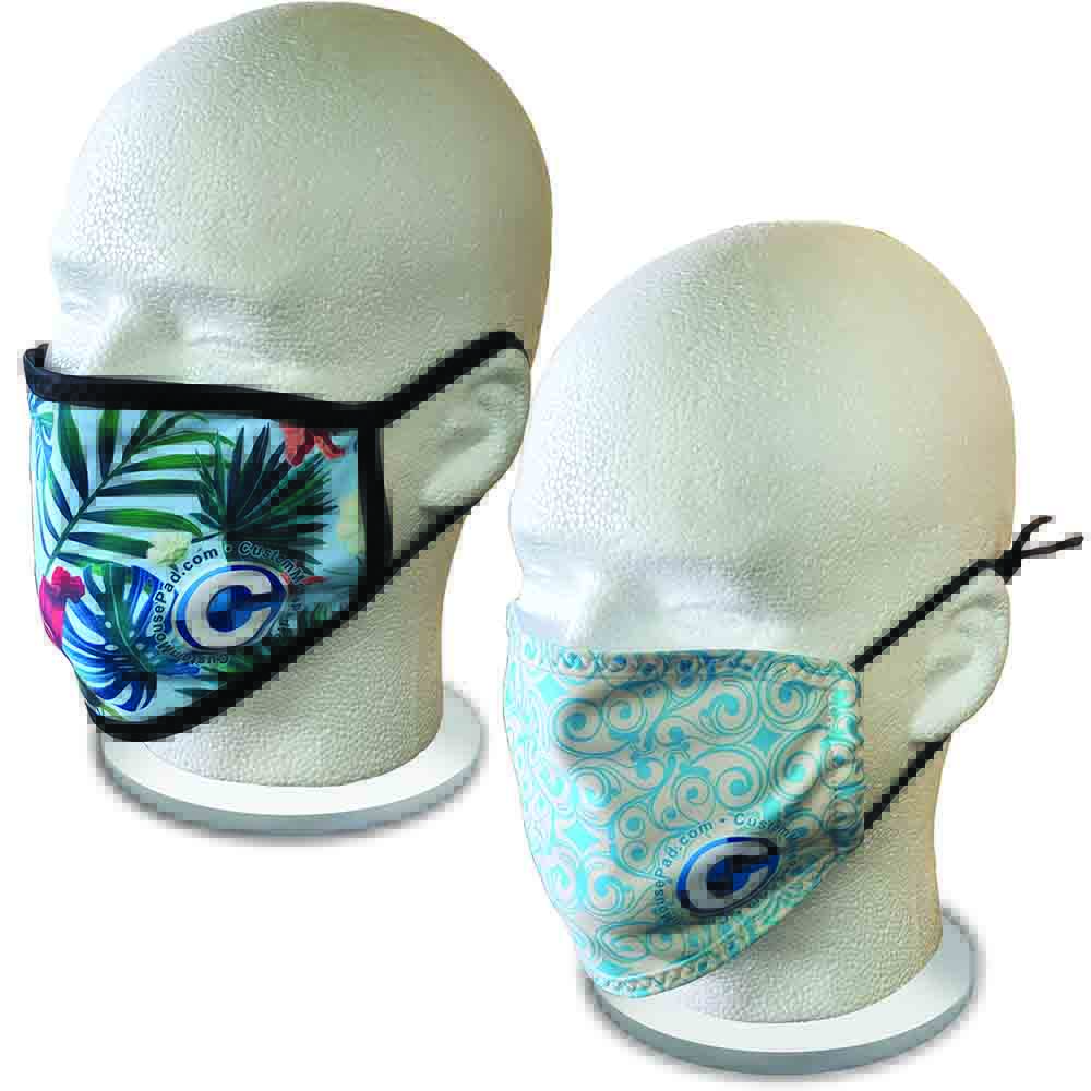 Face Masks full color sublimation printing