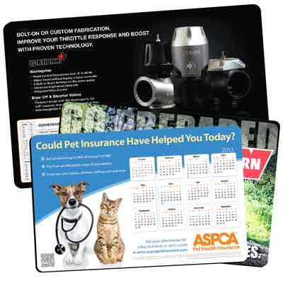 customized premium heavy duty counter mats with 1/8" rubber backing