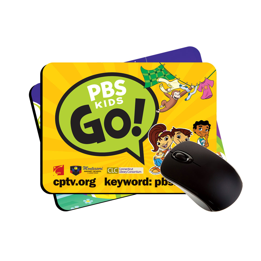6x8x1/8" soft top mouse pads with rubber backing