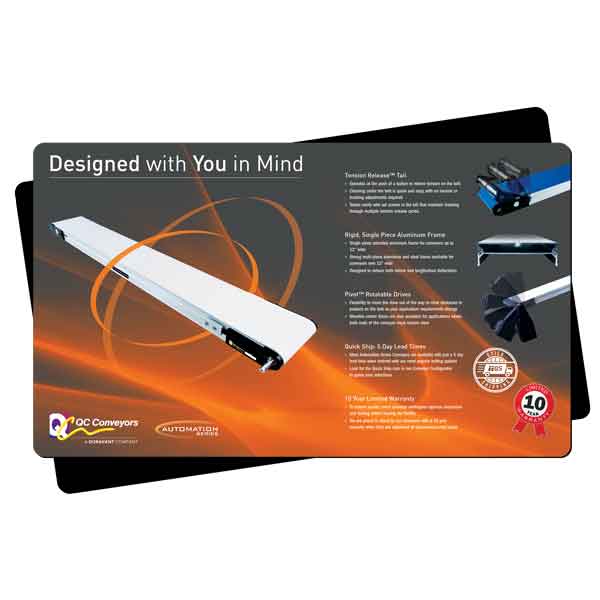 14x24x1/16" fabric counter mats