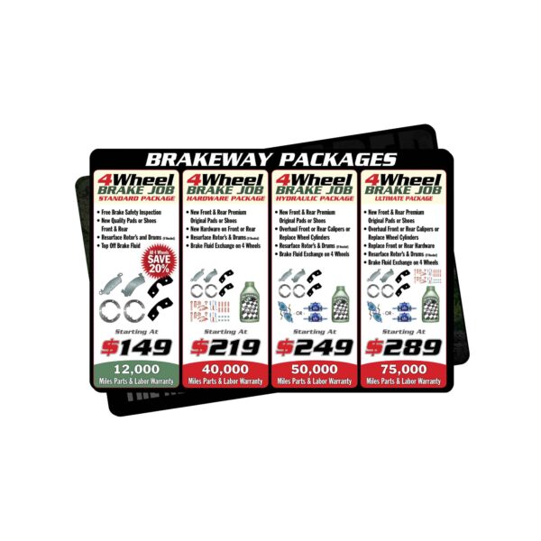 12x18x1/16" low profile counter mats