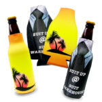 bottle sleeve form fit with zipper