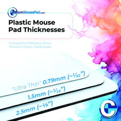 Med Ultra Thin Mouse Pad | RUSH, 7.5"x8" - Image 4