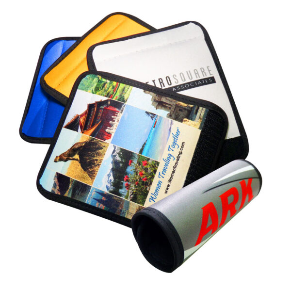 custom luggage spotters with velcro closure