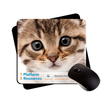 Med Ultra Thin Mouse Pad | RUSH, 7.5"x8" - Image 1