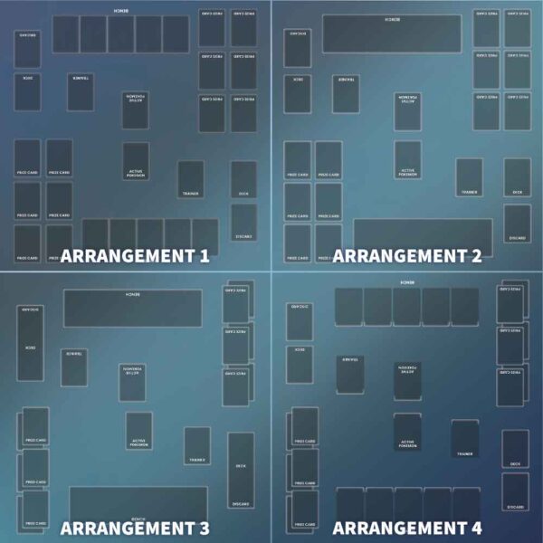 pokemon playzone template overview of all available arrangements