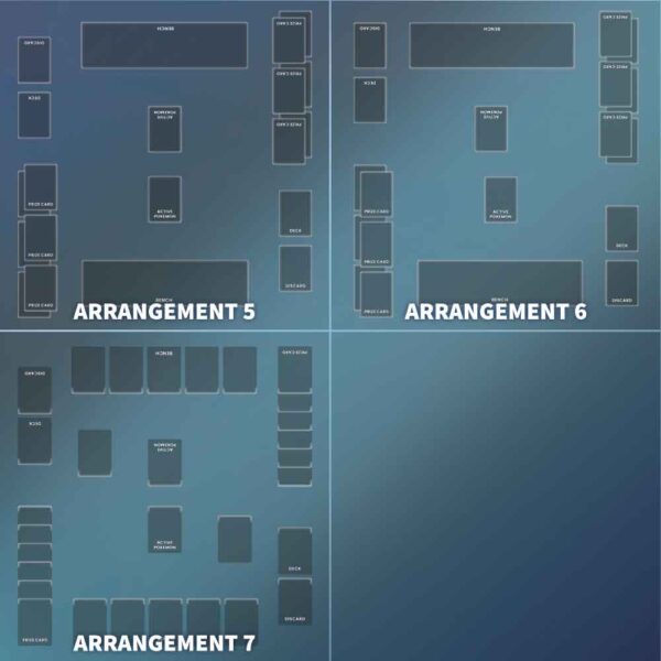 pokemon playzone template overview of all available arrangements