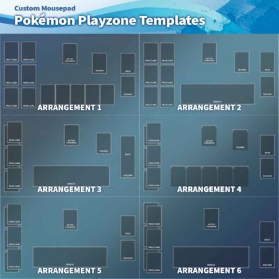 Custom Pokemon Playmats | One Player: 14"x24" | Thickness: 1.5mm - Image 2