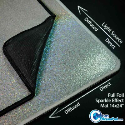 Full Foil Custom Playmats | Stitched Edge | 14"x24" | 1.5mm - Image 4