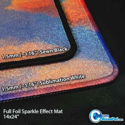 Full Foil Custom Playmats | Stitched Edge | 14"x24" | 1.5mm - Image 3
